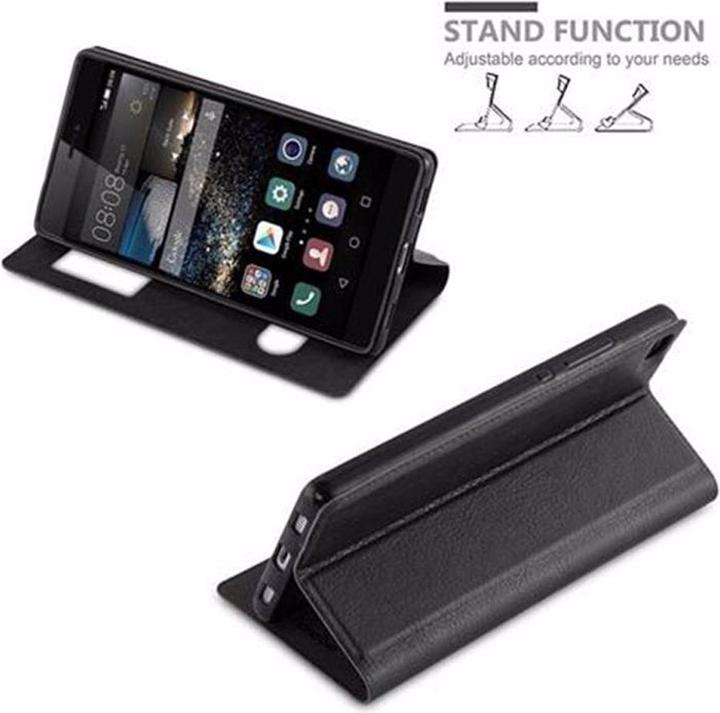 Produktbild Cadorabo Book mit View Doppelfenster Cover (Huawei P8)