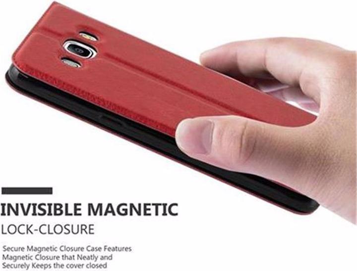 Actual product image Cadorabo Book with View double window cover (Samsung Galaxy J5 (2016))