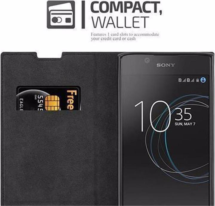 Image du produit Cadorabo Book Couverture magnétique invisible (Sony Xperia L1)