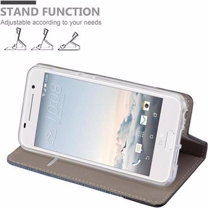 Image du produit Cadorabo Couverture look jeans Book (HTC One A9)