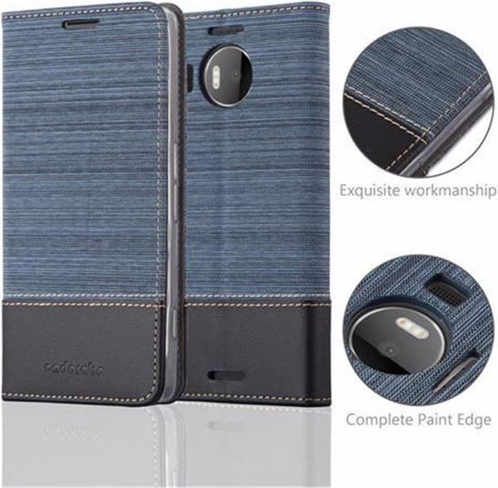 Produktbild Cadorabo Book Jeans Optik Cover (Microsoft Lumia 950 XL)