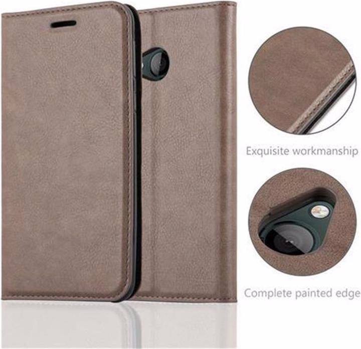 Actual product image Cadorabo Book Invisible Magnet Cover (HTC U Play)