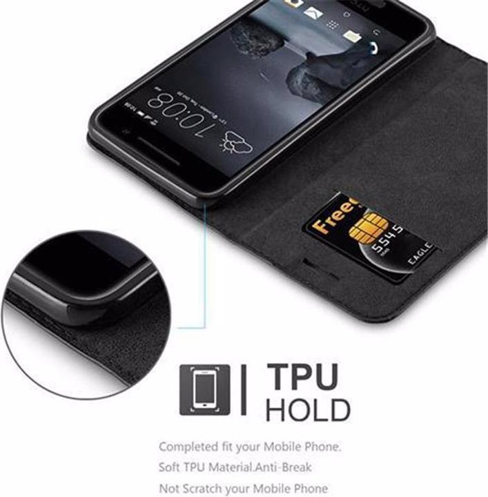 Produktbild Cadorabo Book Invisible Magnet Cover (HTC One A9)