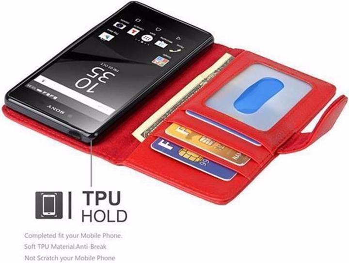 Immagine prodotto Cadorabo Libro con 3 slot per carte Copertina (Sony Xperia Z5)