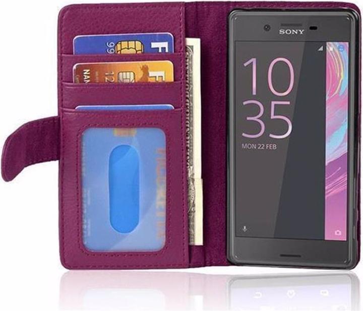 Produktbild Cadorabo Book mit 3 Kartenfächer Cover (Sony Xperia X Performance)