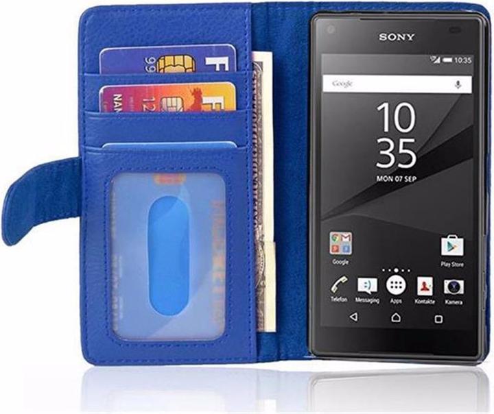 Productafbeelding Cadorabo Boek met 3 kaartsleuven Omslag (Sony Xperia Z5 Compact)