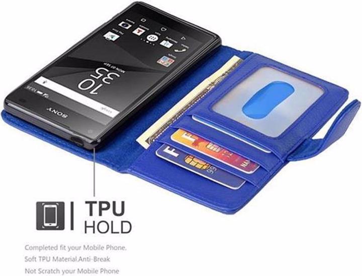 Productafbeelding Cadorabo Boek met 3 kaartsleuven Omslag (Sony Xperia Z5 Compact)