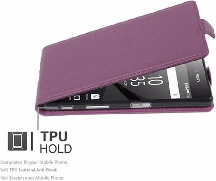 Actual product image Cadorabo Flip with structure cover (Sony Xperia Z5)