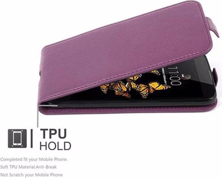 Actual product image Cadorabo Flip with structure cover (LG K8)