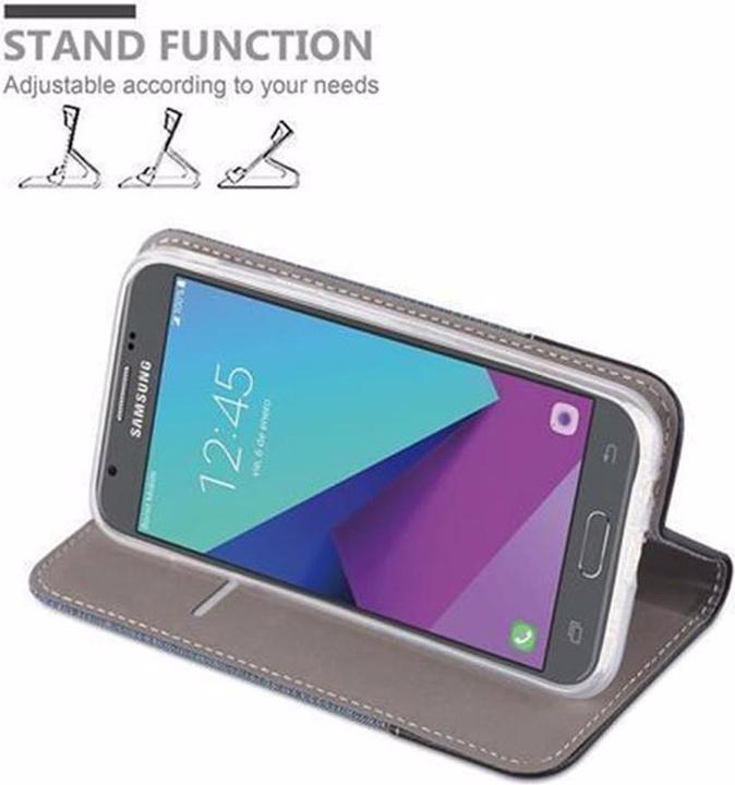 Actual product image Cadorabo Book Jeans Optics Cover (Samsung Galaxy J7 2017 (US version))