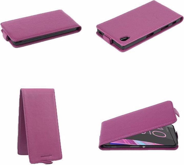 Productafbeelding Cadorabo Flip met structuurhoes (Sony Xperia XA)