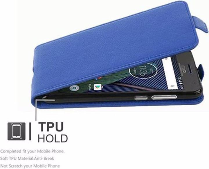 Actual product image Cadorabo Flip with structure cover (Motorola Moto G5 Plus)