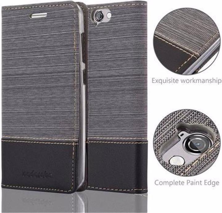 Actual product image Cadorabo Book Jeans Optics Cover (HTC One A9)