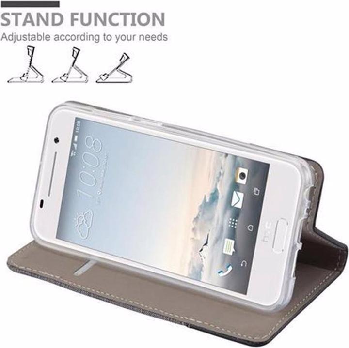 Actual product image Cadorabo Book Jeans Optics Cover (HTC One A9)