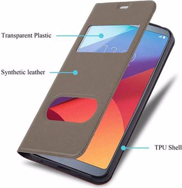 Productafbeelding Cadorabo Boek met Uitzicht Dubbele Raambedekking (LG G6)