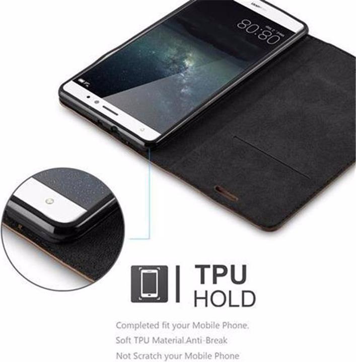 Actual product image Cadorabo Book Invisible Magnet Cover (Mate S)