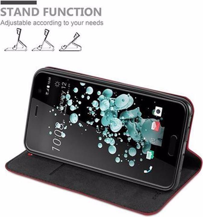 Produktbild Cadorabo Book Invisible Magnet Cover (HTC U Play)