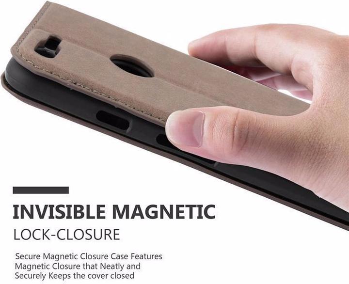 Actual product image Cadorabo Book Invisible Magnet Cover (Google Pixel)