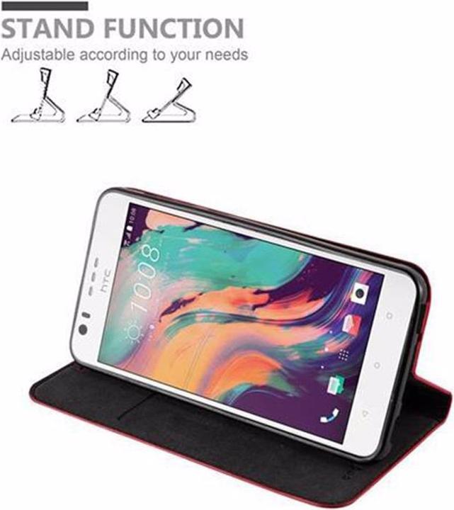 Produktbild Cadorabo Book Invisible Magnet Cover (HTC Desire 10 Lifestyle, HTC Desire 825)