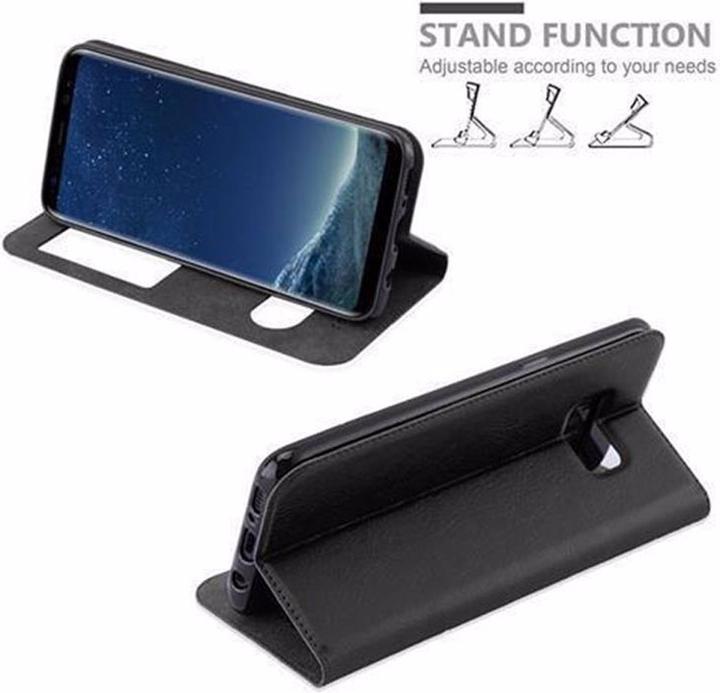 Produktbild Cadorabo Book mit View Doppelfenster Cover (Samsung Galaxy S8+)