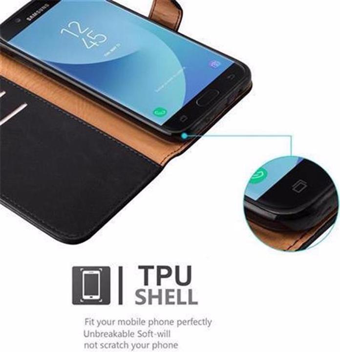 Produktbild Cadorabo Book Luxury Cover (Samsung Galaxy J7 2017)