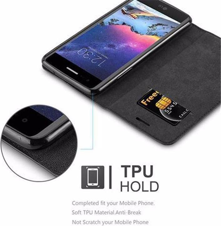 Produktbild Cadorabo Book Invisible Magnet Cover (LG K8 2017)