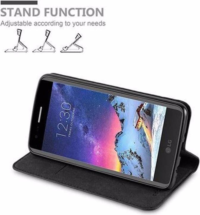 Produktbild Cadorabo Book Invisible Magnet Cover (LG K8 2017)