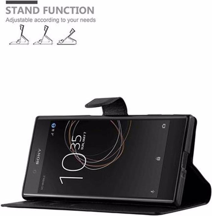 Actual product image Cadorabo Book with stand function cover (Sony Xperia XZ)