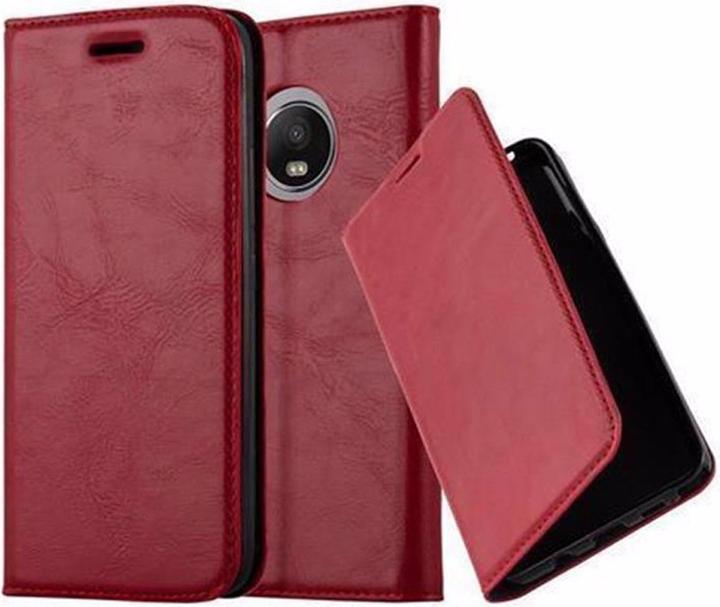 Productafbeelding Cadorabo Boek Onzichtbare Magneethoes (Motorola Moto G5 Plus)