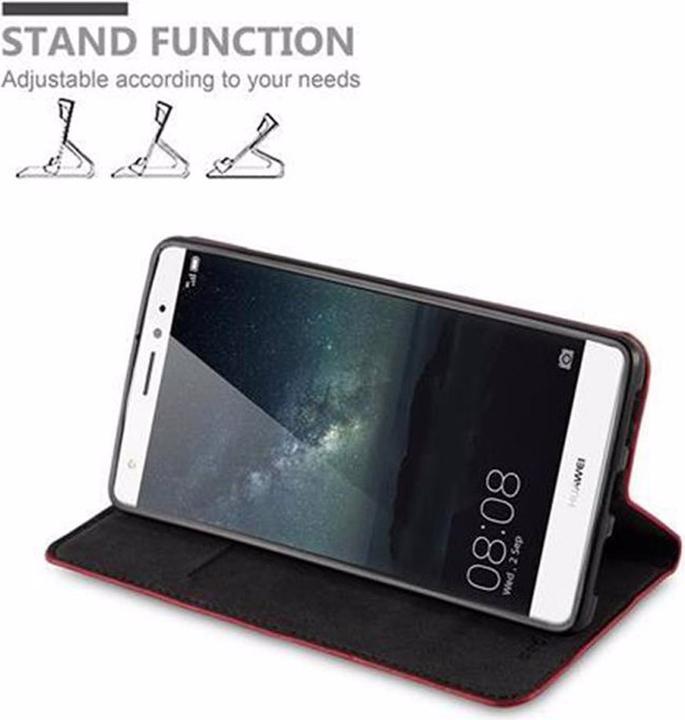 Productafbeelding Cadorabo Boek Onzichtbare Magneethoes (Huawei Mate S)