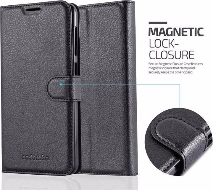 Actual product image Cadorabo Book with stand function cover (HTC Desire 10 Lifestyle, HTC Desire 825)