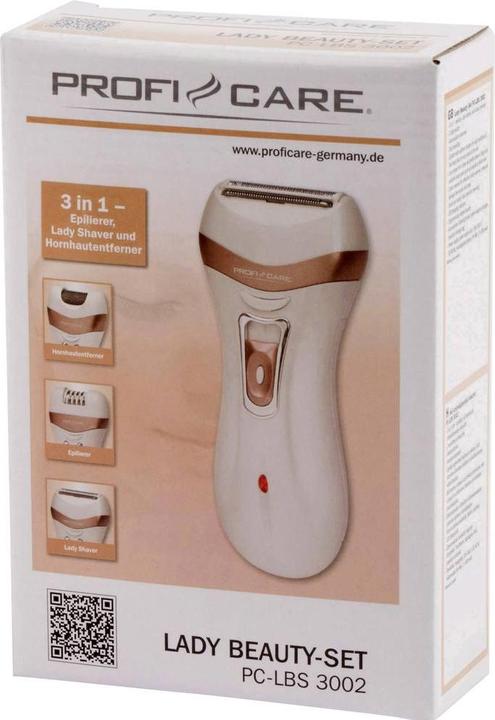 Actual product image Profi-Care Ladies Shaver PC-LBS 3002 White