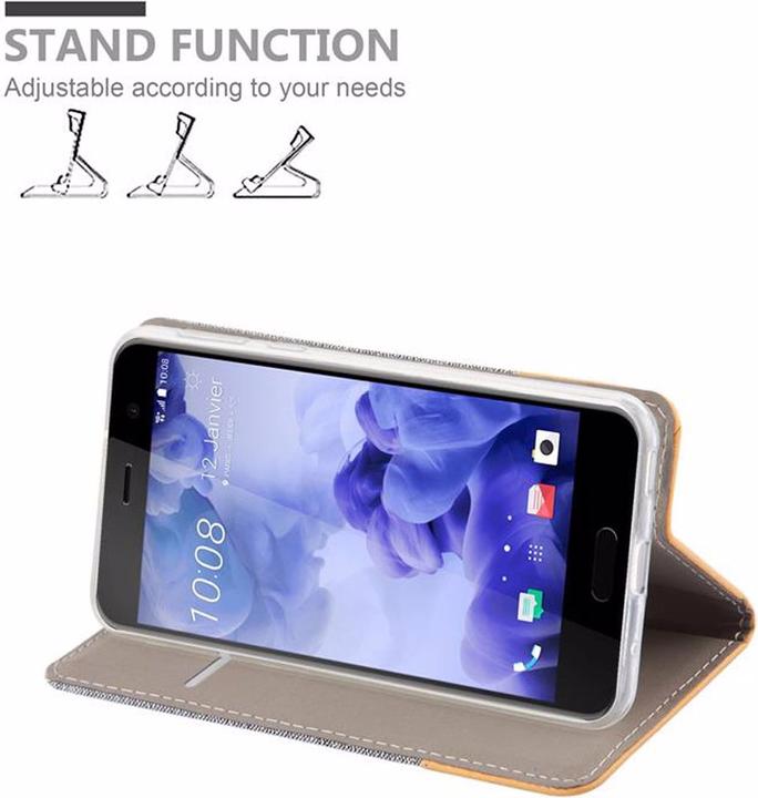 Productafbeelding Cadorabo Boek Jeans Optiek Cover (HTC U Play)
