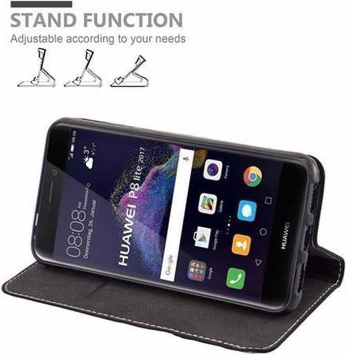 Actual product image Cadorabo Book X Wallet Cover (Huawei P8 Lite (2017))