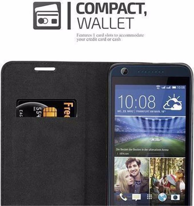 Produktbild Cadorabo Book Invisible Magnet Cover (HTC Desire 626G)