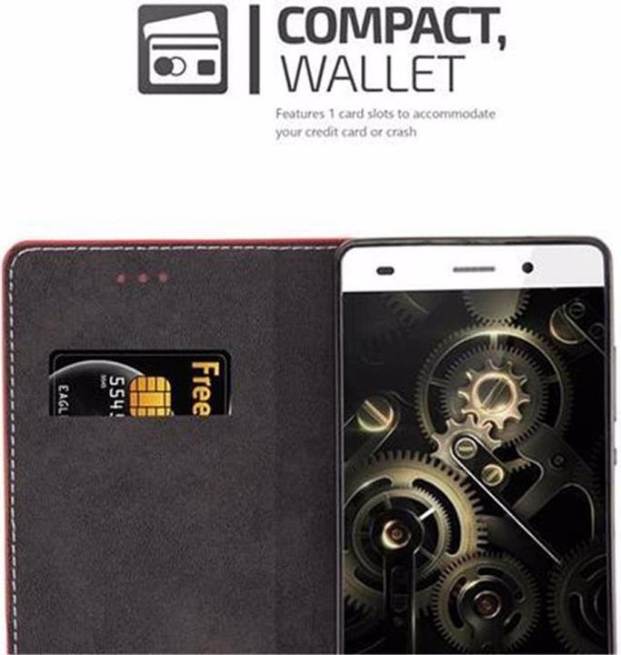 Actual product image Cadorabo Book X Wallet Cover (Huawei P8 Lite)