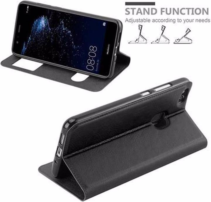 Actual product image Cadorabo Book with View double window cover (Huawei P10 Lite)