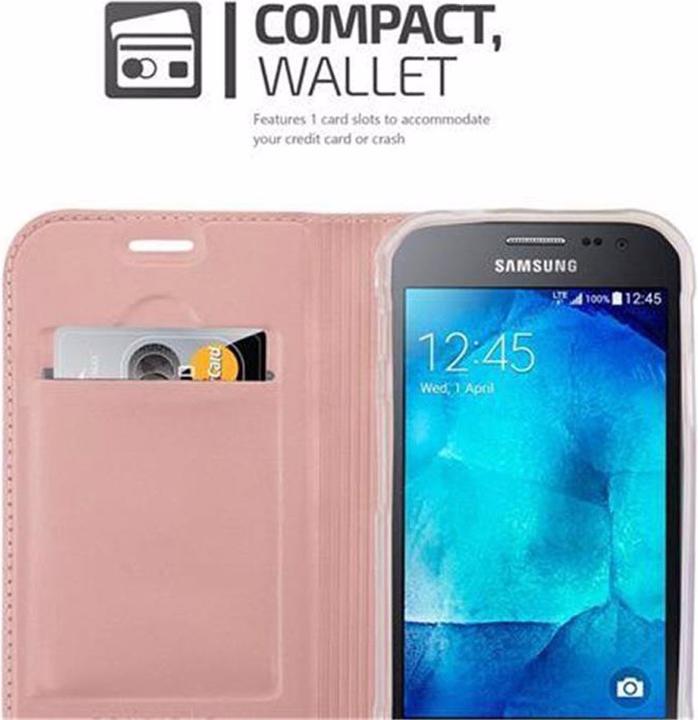 Actual product image Cadorabo Book Classy Style Cover (Samsung Galaxy Xcover 3)