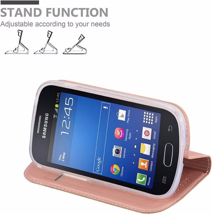 Image du produit Cadorabo Book Classy Style Cover (Samsung Galaxy S3 Mini)