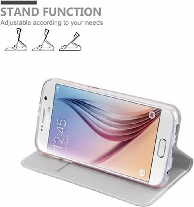 Produktbild Cadorabo Book Classy Style Cover (Samsung Galaxy S6)