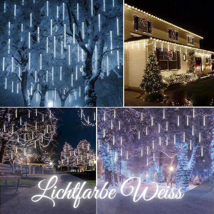 Image du produit Hermex Meteor Lichter LED Weihnachtslichter Wassertropfen Eiszapfen Girlande (2.80 m)