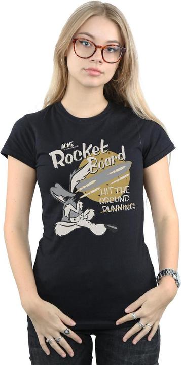 Produktbild Looney Tunes Wile E Coyote Rocket Board TShirt (L)