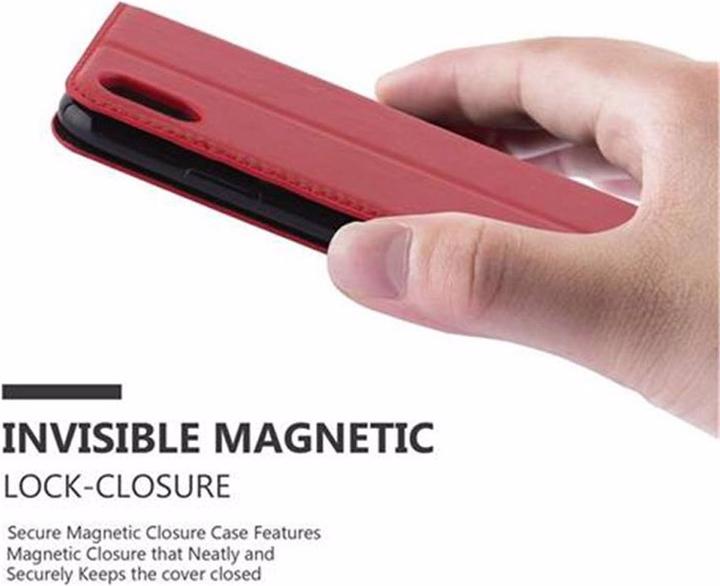 Actual product image Cadorabo Book Invisible Magnet Cover (Apple iPhone X)