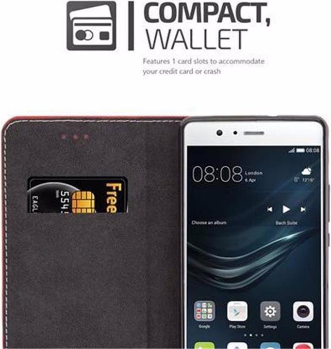 Produktbild Cadorabo Book X-Wallet Cover (Huawei P9 Lite)