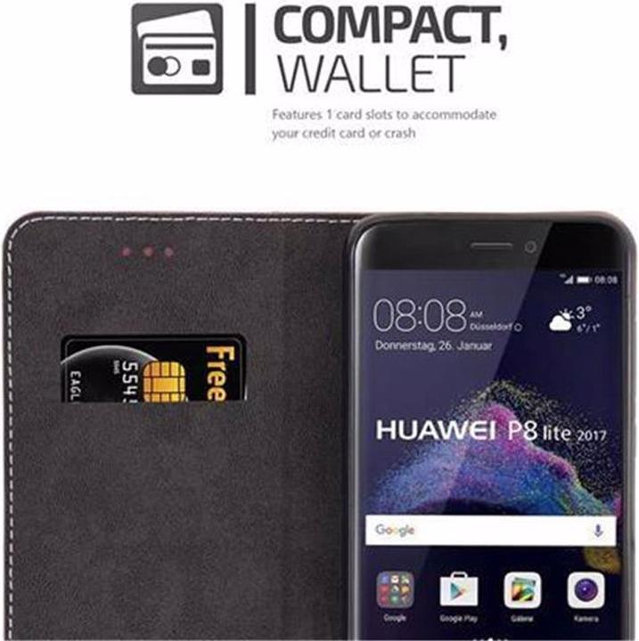 Actual product image Cadorabo Book X Wallet Cover (Huawei P8 Lite (2017))