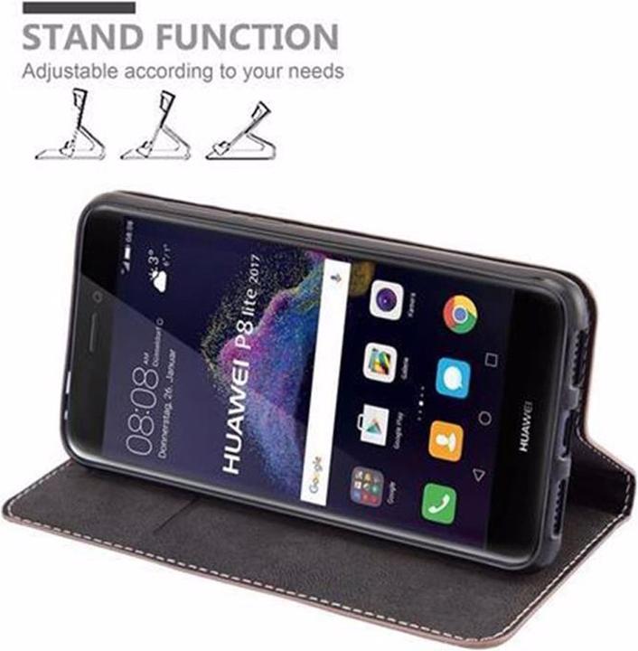 Actual product image Cadorabo Book X Wallet Cover (Huawei P8 Lite (2017))