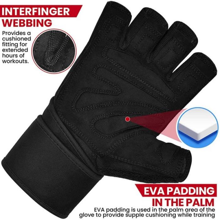 Produktbild Rdx L4 Offene Finger Gewichtheber Gymhandschuhe (M)