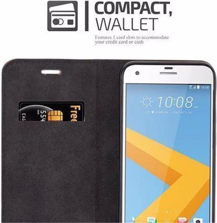 Actual product image Cadorabo Book Invisible Magnet Cover (HTC One A9S)