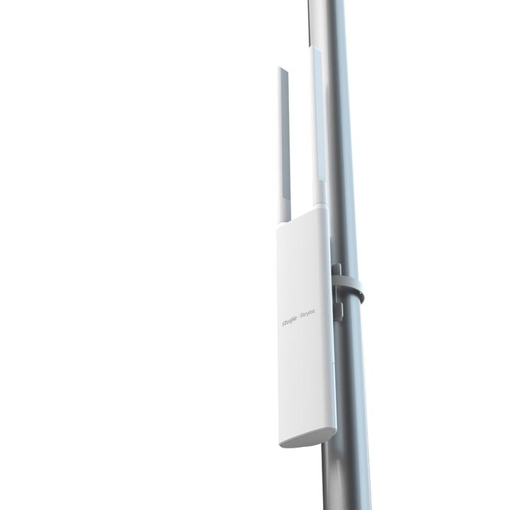 Produktbild Ruijie AC1300 Dual Band Wireless Access Point, IP65 waterproof, 867Mbps at 5GHz + 400Mbps at 2.4GHz, 1 Ã 1 (1267 Mbit/s)