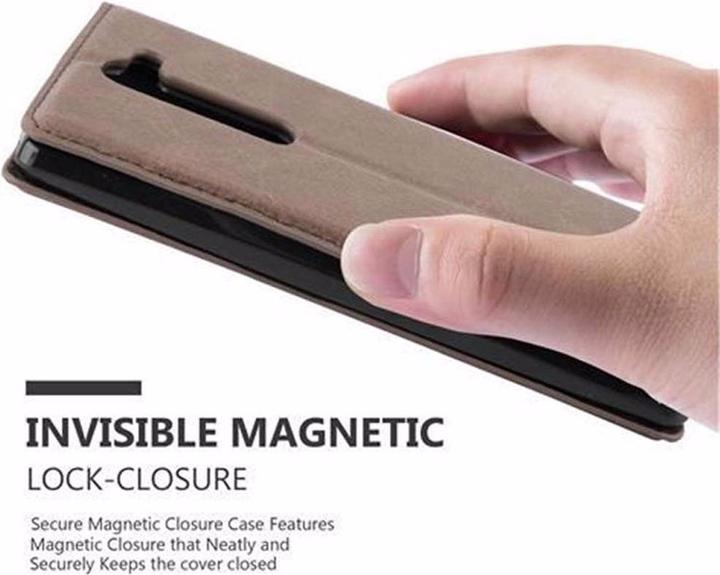 Productafbeelding Cadorabo Boek Onzichtbare Magneethoes (LG Magna)